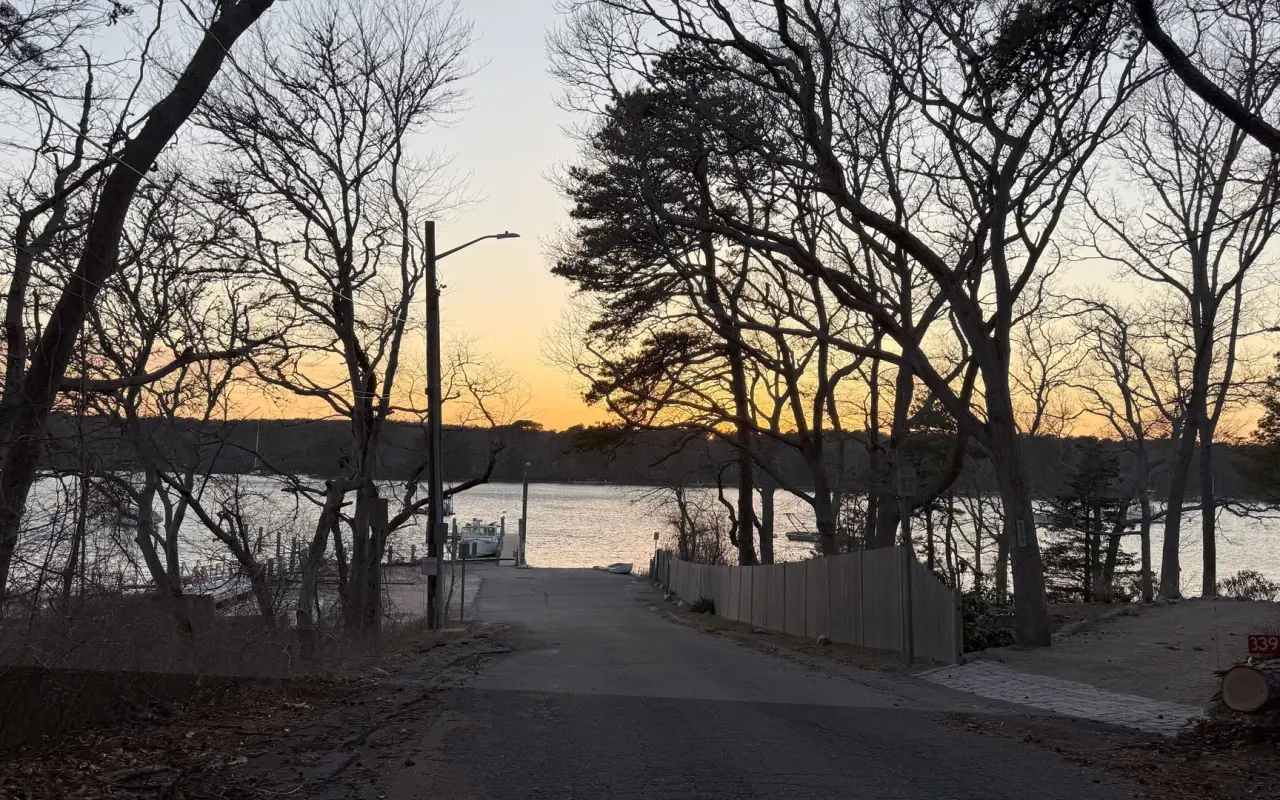 Lake Tashmoo sunset in Vineyard Haven, 2026